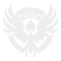 PLR CLUB_final White Logo with transparent text 1080x1080
